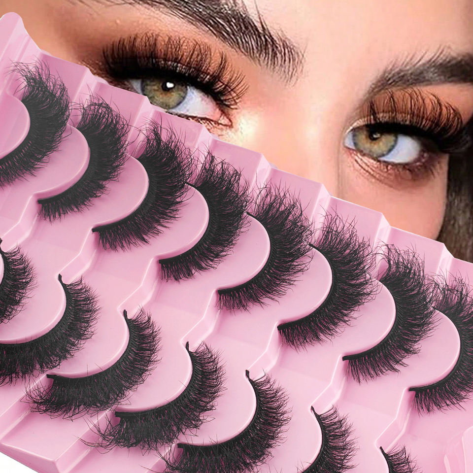 3D fluffy full-volume lashes — 8 pairs · Y08 · 10 3D fluffy full-volume lashes — 8 pairs · Y08 · 10