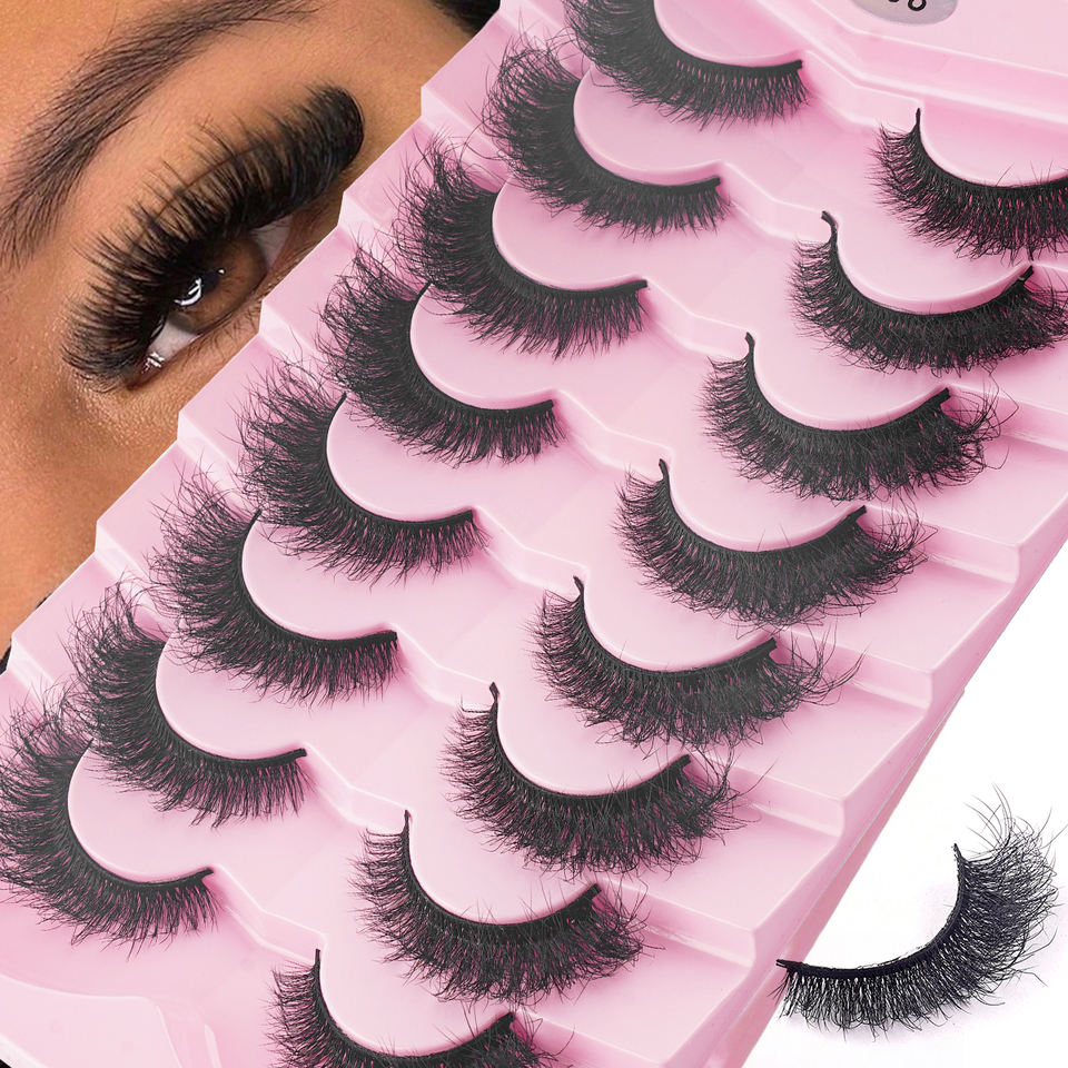 3D fluffy full-volume lashes — 8 pairs · Y08 · 11 3D fluffy full-volume lashes — 8 pairs · Y08 · 11