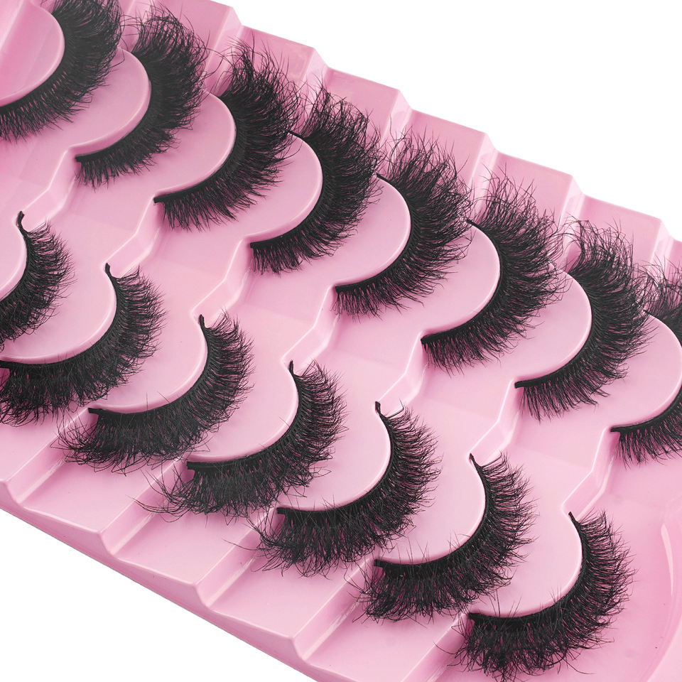 3D fluffy full-volume lashes — 8 pairs · Y08 · 12 3D fluffy full-volume lashes — 8 pairs · Y08 · 12