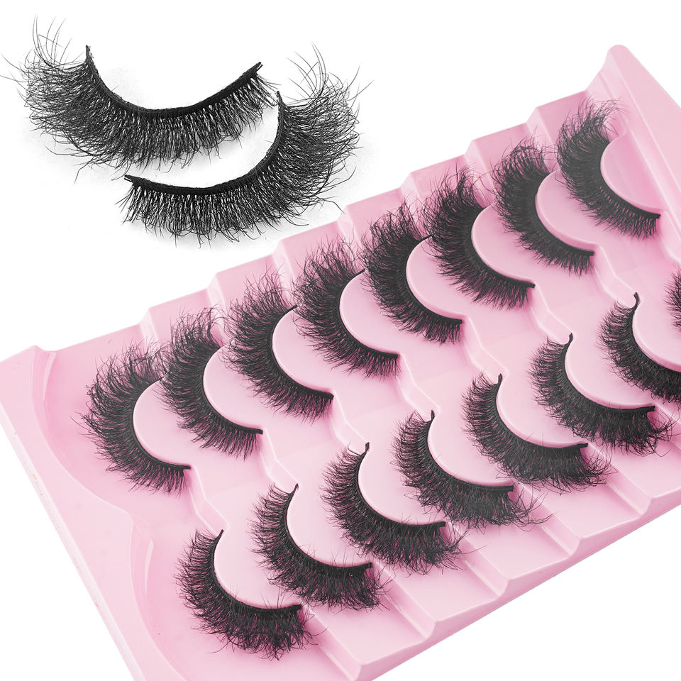 3D fluffy full-volume lashes — 8 pairs · Y08 · 14 3D fluffy full-volume lashes — 8 pairs · Y08 · 14