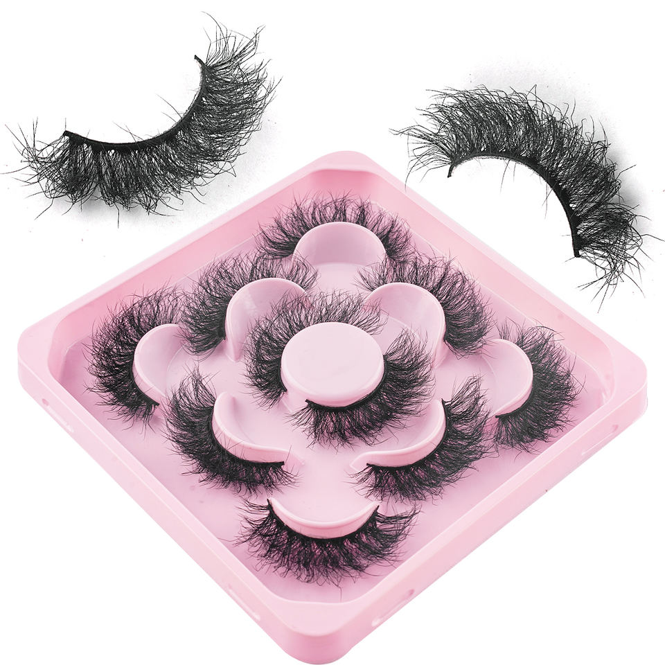 Ultra-fluffy dramatic lashes — 5 pairs · E14 · 11