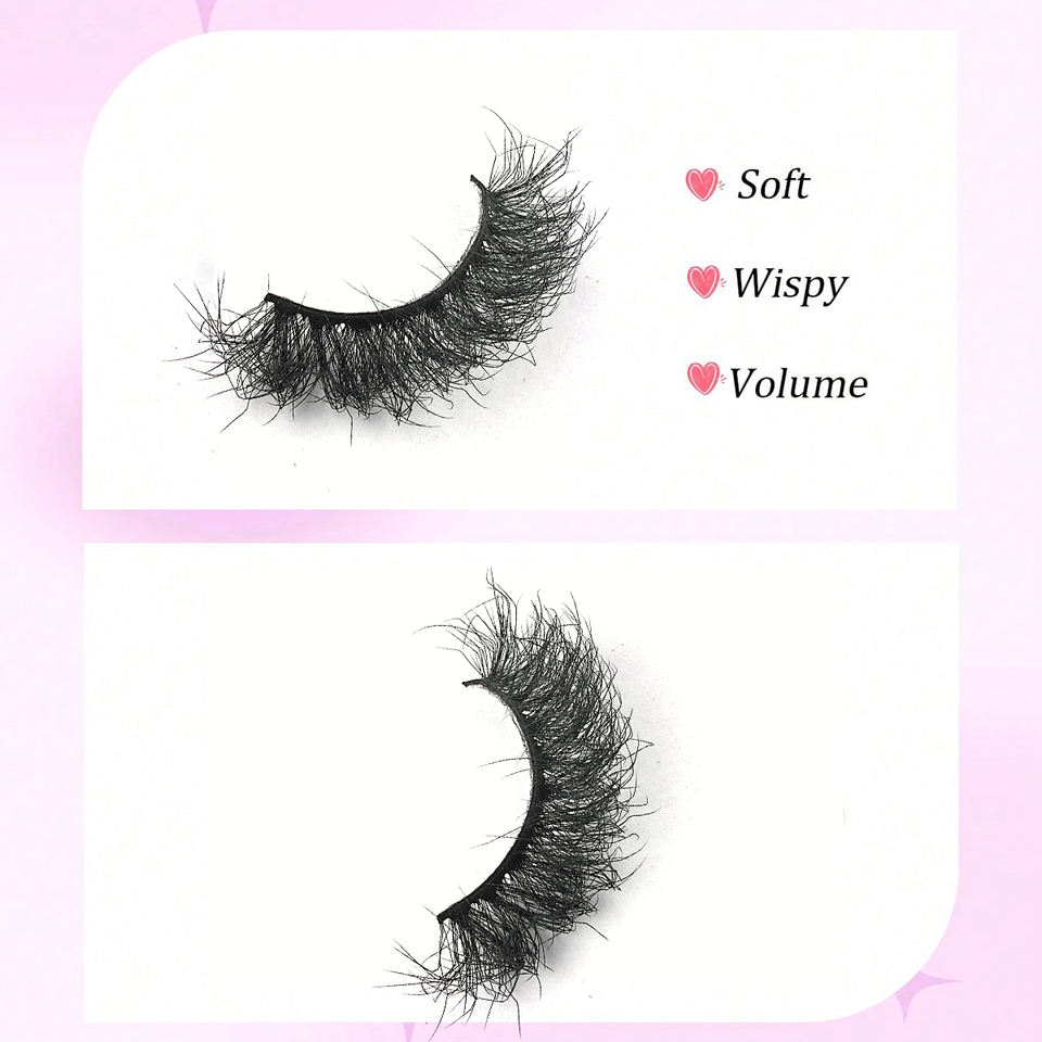 Ultra-fluffy dramatic lashes — 5 pairs · E14 · 15