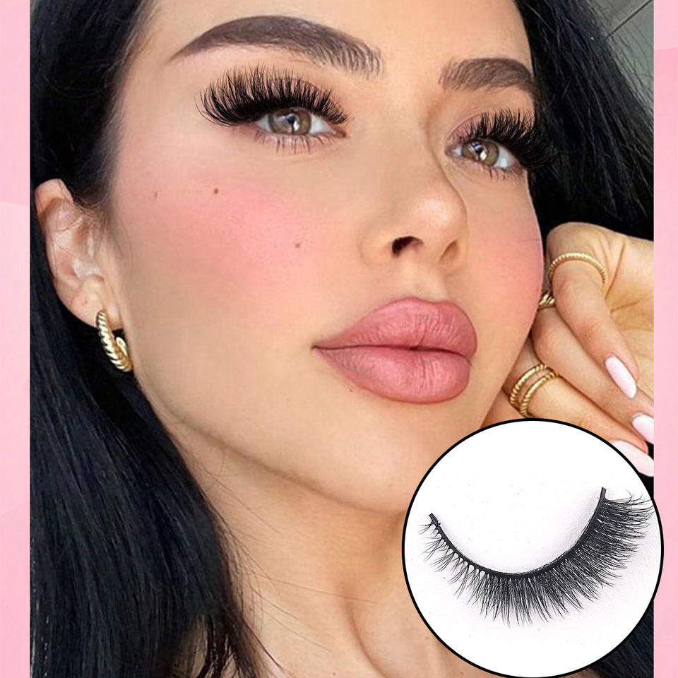 Natural everyday lashes — 10 pairs · G007 · 11