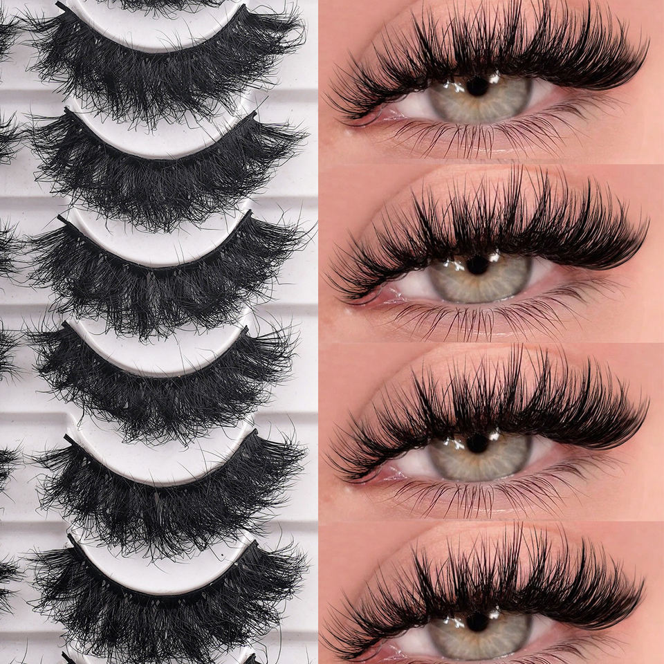 Handmade 3D daily strip lashes · LD02 · 11