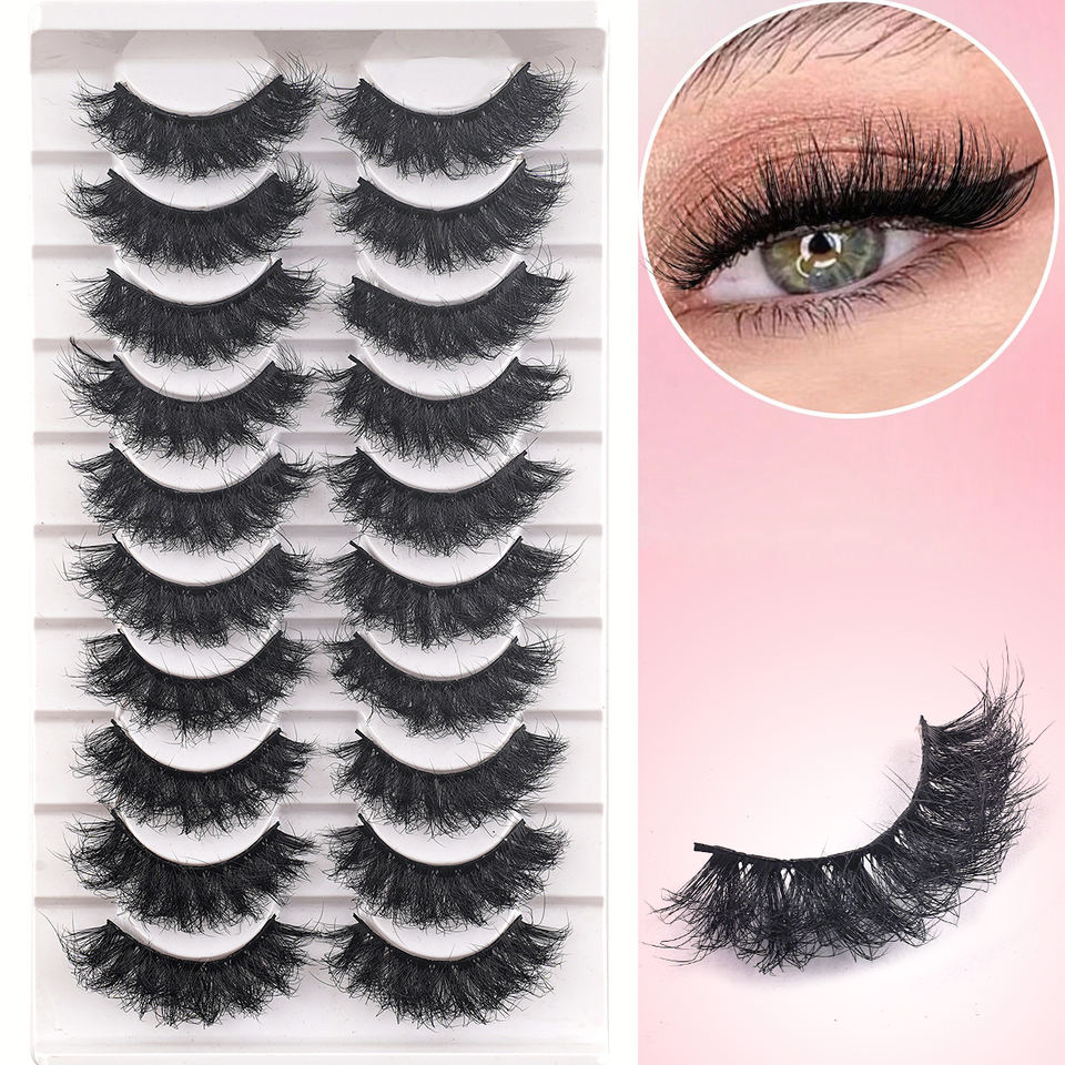 Handmade 3D daily strip lashes · LD02 · 13