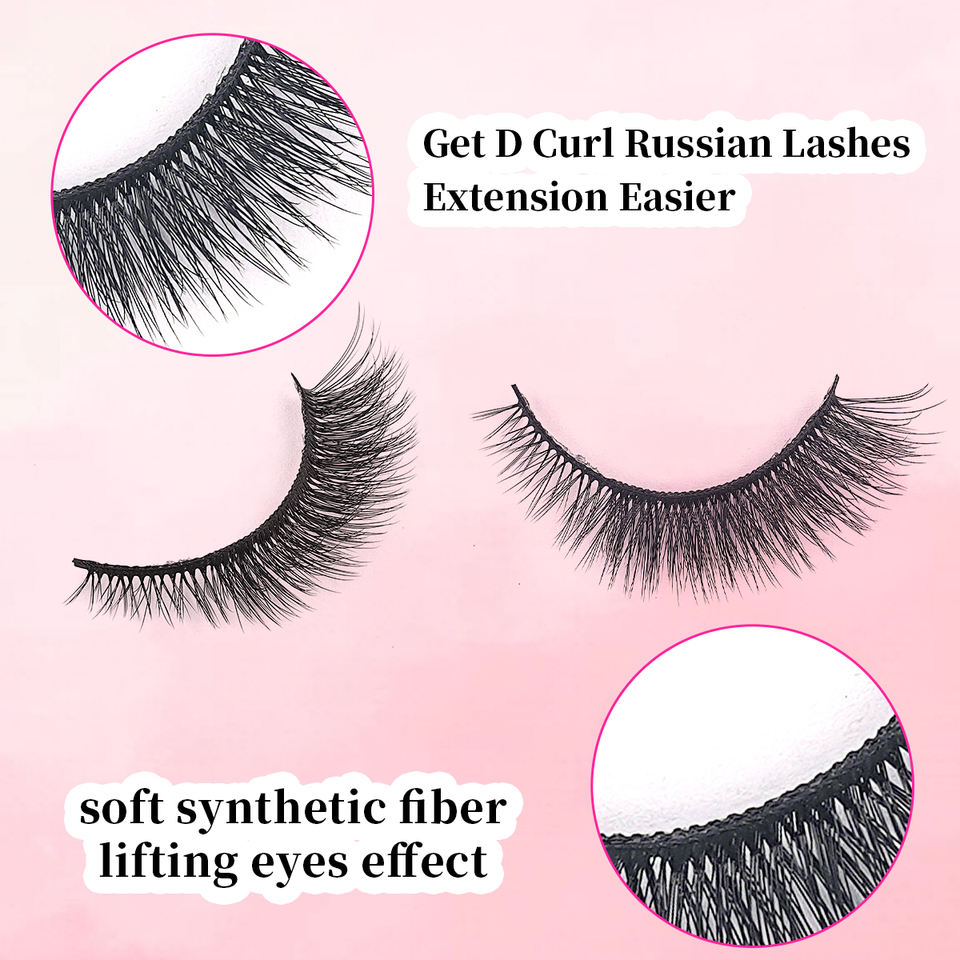 Natural beginner lashes — 10 pairs · FOX01 · 13