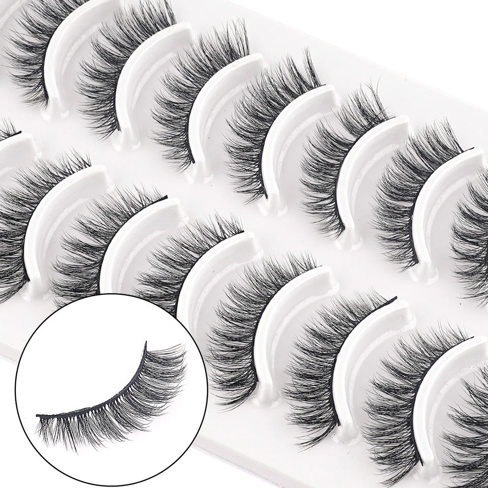 Versatile natural-volume lashes — 10 pairs · M04 · 16